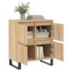 vidaXL Sideboard Sonoma Oak 60x35x70 cm Engineered Wood