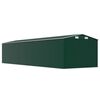 vidaXL Garden Shed Green 257x990x181 cm Galvanised steel