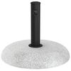 vidaXL Parasol Base Manual Light Grey Stone 45 x 45 x 40 cm Concrete