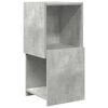 vidaXL Corner Cabinet 30.5x30x65cm Engineered Wood Concrete Grey