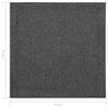 vidaXL Carpet Floor Tiles 20 pcs 5 m² 50x50 cm Anthracite