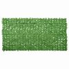 vidaXL Balcony Screen with Green Leaves 300x150 cm