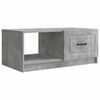 vidaXL Coffee Table Concrete Grey 90 x 50 x 37 cm Engineered Wood