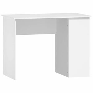 vidaXL Desk | White | Engineered wood | 100 x 55 x 75 cm | Desk | Rectangular