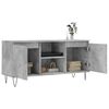 vidaXL TV Cabinet Concrete Grey 104x35x50 cm Engineered Wood