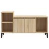 vidaXL TV Cabinet Sonoma Oak 100x35x55 cm Engineered Wood