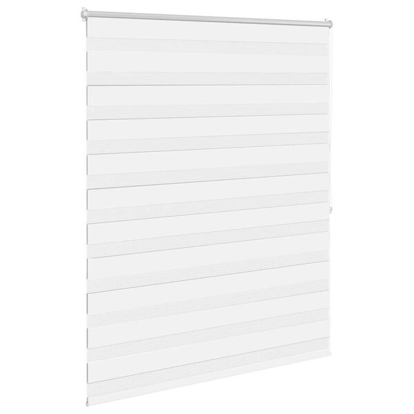 vidaXL Zebra Blind 120 x 175 cm White