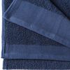 vidaXL Hand Towels 5 pcs Cotton 450 gsm 50x100 cm Navy