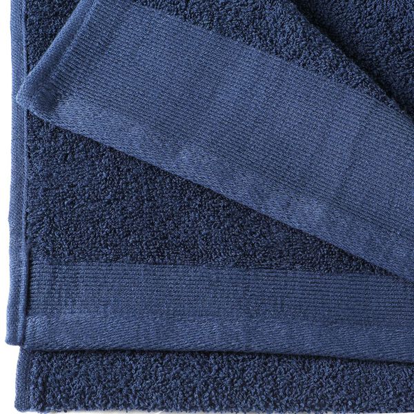 vidaXL Hand Towels 5 pcs Cotton 450 gsm 50x100 cm Navy