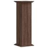 vidaXL Plant Stand Brown Oak 33 x 33 x 100 cm Engineered wood