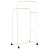 vidaXL Clothes Rack Plain White 80 x 53 x 156 cm