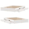 vidaXL Bed Frame without Mattress White 160x200 cm Solid Wood Pine