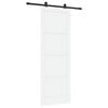 vidaXL Sliding Door ORKDAL 83 x 232 cm Solid Pine Wood White