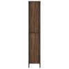 vidaXL Bookcase Brown Oak 50x31x169 cm Engineered Wood