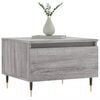 vidaXL Coffee Tables 2 pcs Grey Sonoma 50x46x35 cm Engineered Wood