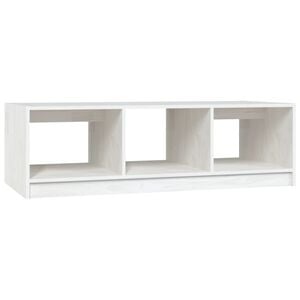 vidaXL Coffee Table | White | Solid Pinewood | Sleek | Coffee Table