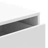 vidaXL Corner Chest of Drawers White 60x41x76 cm Engineered Wood
