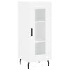 vidaXL Sideboard White 34,5x34x90 cm Engineered Wood