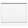 vidaXL Shoe Cabinet White 80x42x69 cm Engineered Wood