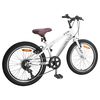 vidaXL Mountain Bike 24'' 6-Speed for 8-12 Years Old White