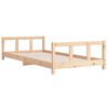 vidaXL Kids Bed Frame 90x190 cm Solid Wood Pine