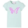 Kids'T-shirt with Cap Sleeves Light Mint 140