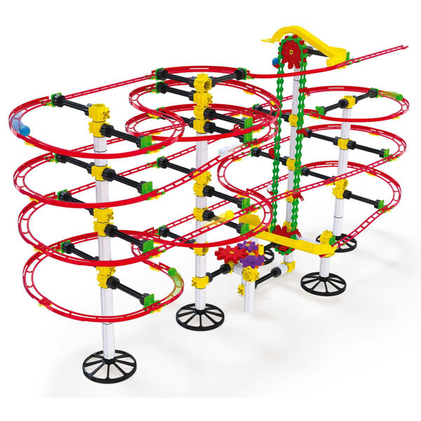 Quercetti 360 Piece Marble Run Set "Skyrail Ottovolante Elevator"