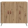 vidaXL Sideboard Artisan Oak 89.5 x 34 x 80 cm Engineered Wood