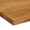 vidaXL Table Top 110x30x2.5 cm Rectangular Solid Wood Mango