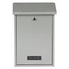 Practo Garden Mailbox Dublin Silver