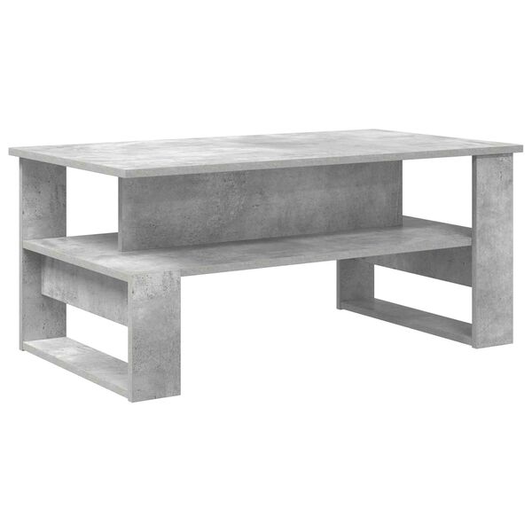 vidaXL Coffee Table Concrete Grey 90 x 50 x 40 cm Engineered Wood