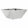vidaXL Garden Planter 5 pcs Silver 35 x 35 x 15 cm Galvanised Steel