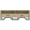 vidaXL TV Cabinet Sonoma Oak 122x34x41 cm Engineered Wood