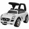 vidaXL Foot-Powered Kids Car White