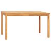 vidaXL 5 Piece Garden Dining Set Solid Wood Teak