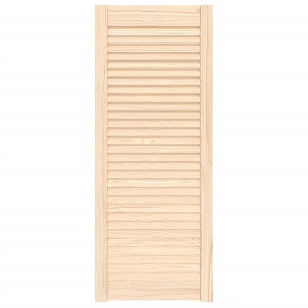 vidaXL Cabinet Door Louvred Design 99.3x39.4 cm Solid Wood Pine