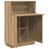 vidaXL Desk Artisan Oak 71.5 x 31.5 x 106.5 cm Engineered Wood