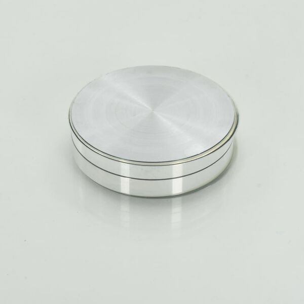 vidaXL Rotating Serving Plate Transparent 60 cm Tempered Glass