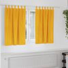 vidaXL Blackout Curtains 2 pcs Mustard Yellow 140 x 140 cm Velvet