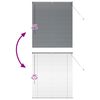vidaXL Venetian Blinds Manual Dark Grey 130 x 120 cm Aluminium