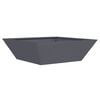 vidaXL Garden Planter 5 pcs Anthracite 50 x 50 x 15 cm