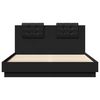 vidaXL Bed Frame without Mattress Black 120x200 cm