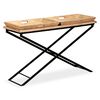 vidaXL Console Table | Brown | Solid mango wood | Large | Detachable