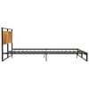 vidaXL Bed Frame without Mattress Metal 180x200 cm Super King