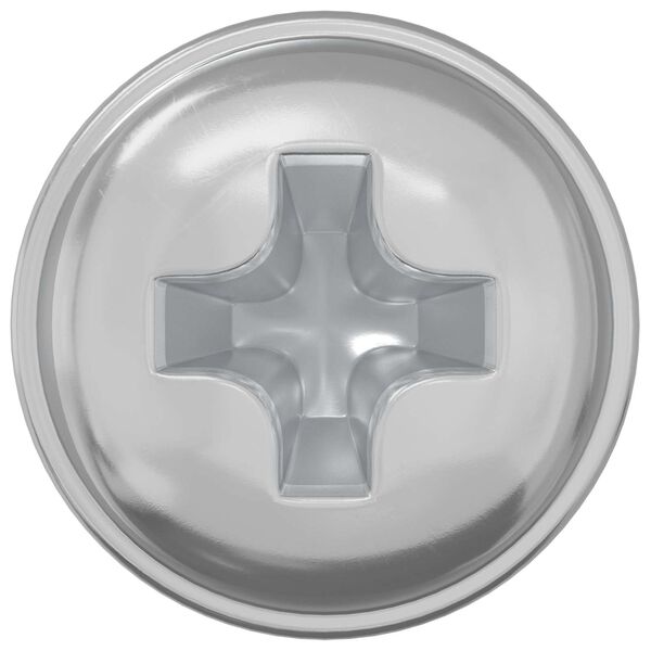 vidaXL Lock Screws Plain 19149 pcs Silver Iron