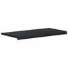 vidaXL Window Sill Anthracite with Wood Grain 80 x 45 x 4.5 cm PVC