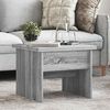 vidaXL Coffee Table Grey Sonoma 55 x 54.5 x 45 cm Engineered wood