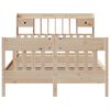 vidaXL Bed Frame without Mattress 160x200 cm Solid Wood Pine