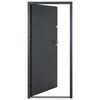 vidaXL Front Door Anthracite 90x200 cm Aluminium