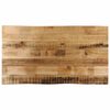 vidaXL Table Top Live Edge 110x60x2,5 cm Solid Wood Rough Mango